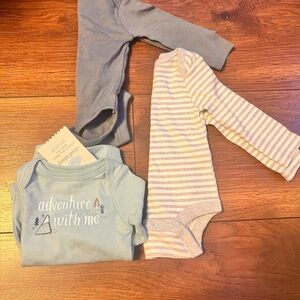 Cloud Island newborn 3 piece set  oneises adventure with me